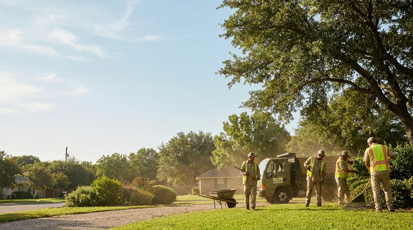 Landscaping in Lone Oak, TX near me